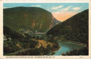 circa 1920's-30's Delaware River Water Gap Pennsylvania Postcard 2T7-147