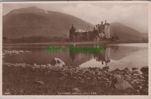 Scotland Postcard - Kilchurn Castle, Loch Awe, Argyll and Bute. Used RS36729