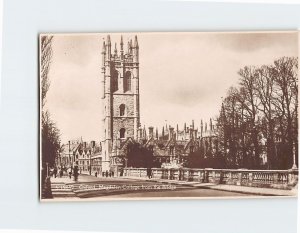 M-211208 Magdalen College from the Bridge Oxford England
