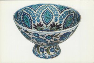 Museum Postcard - Ceramics - Bowl, Turkey, Ottoman Period, abt 1550 - RR13272