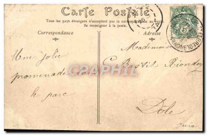 Old Postcard Marseille The castle park Borely