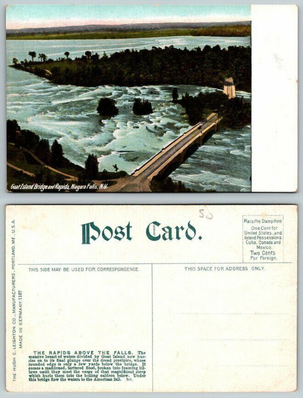 Vintage Set of 10 Niagara Falls Postcards Maid of Mist Terrapin Point Whirlpool