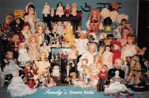 Scottsdale, AZ Arizona  SANDY'S DREAM DOLLS  Doll Store  ROADSIDE  4X6 Postcard