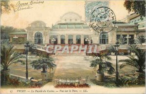 Postcard The Old Vichy Casino Facade Park View