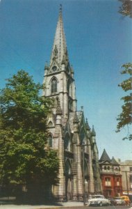 Halifax Nova Scotia  Canada St Mary's Basilica Chrome Postcard