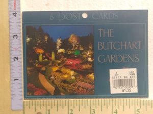 Postcard Folder The Butchart Gardens, Victoria, Canada