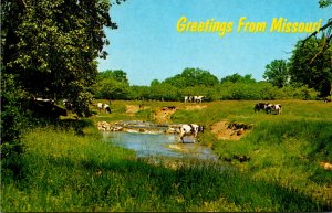 Missouri Greetings Green Acres With Cows