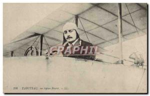 Old Postcard Jet Aviation on biplane Tabuteau Bristol