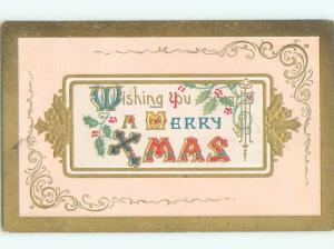 Divided-Back CHRISTMAS SCENE Great Postcard W8907