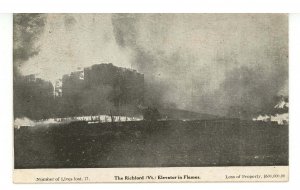 VT - Richford. Fatal Richford Elevator Explosion & Fire October 7, 1908