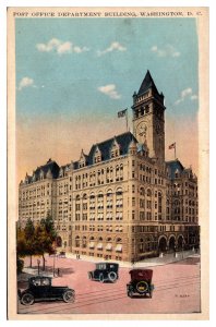 Post Office Department Building, Washington, DC Postcard