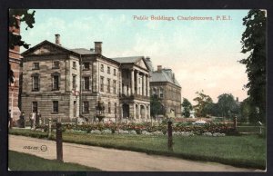 PEI Prince Edward Island CHARLOTTETOWN Public Buildings By Valentine & Sons - DB