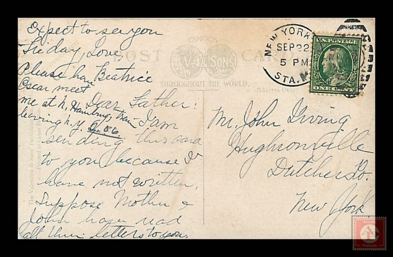 Broadway looking South from 162nd Street, NYC