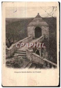 Postcard The Old Chapel St. Barbara Faouet