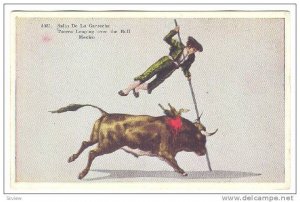 Salto De La Garrocha, Torero Leaping over the Bull, Mexico, 10-20s