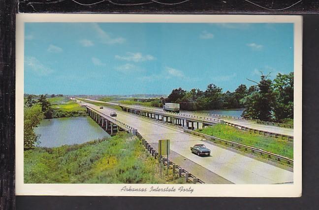Arkansas Interstate Forty Postcard 