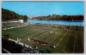 Michie Stadium, Football, US Army, West Point, New York, Vintage Chrome Postcard