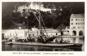 CPA AK Boet Willaumez Torpilleur 886-1900 SHIPS (763830)