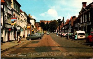 England Castle Street Farnham Vintage Postcard C008