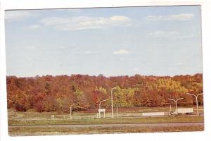 View from Dining Room Window, Tractor-Trailer Truck on Highway, Horne's Resta...