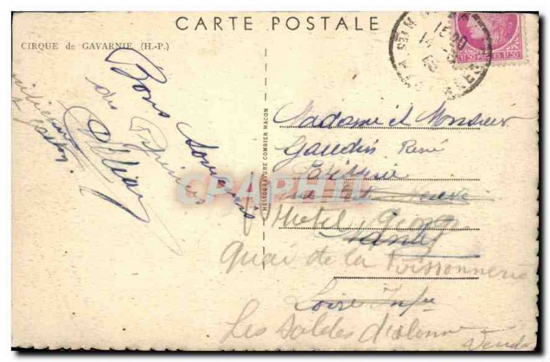 Old Postcard Gavarnie