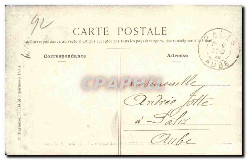 Old Postcard Saint Cloud Fountains 3 broths Basin