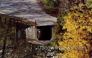 Green Sergeants Covered Bridge  - Hunterdon County, New Jersey NJ  