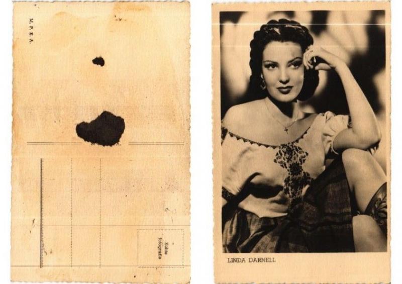 CPA AK Linda Darnell FILM STAR (555406)