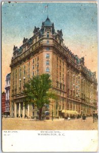 VINTAGE POSTCARD THE NEW WILLARD HOTEL IN WASHINGTON D.C. c. 1900