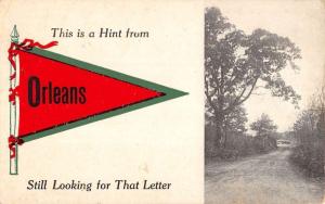 Orleans Vermont Scenic Roadway Greeting Antique Postcard K89056