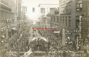 MN, Saint Paul, Minnesota, RPPC, American Legion Parade, Truck House Float