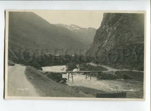 3132737 NORWAY Parti fra Flaamsdalen Vintage photo PC
