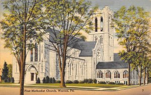 First Methodist Church Warren, Pennsylvania PA  