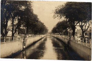 PC REAL PHOTO BATAVIA CANAL INDONESIA (a29754)