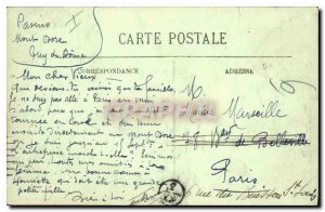 Old Postcard Le Mont Dore Sancy and the Chaine de road