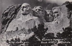 South Dakota Black Hills Mount Rushmore Memorial Real Photo