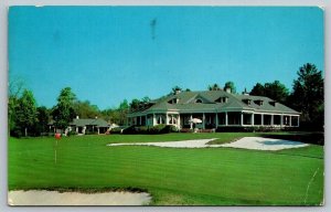 Vintage Palmetto Golf Course Postcard - Aiken South Carolina