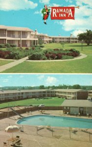 Vintage Postcard View of Ramada Inn Resort Hotel E. Skelly Drive Tulsa Oklahoma