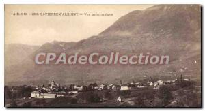 Postcard Old St Pierre d'Albigny panoramic view
