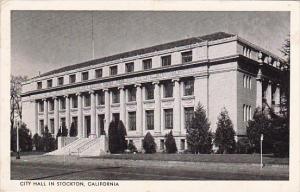 California Stockton City Hall In Stockton 1943