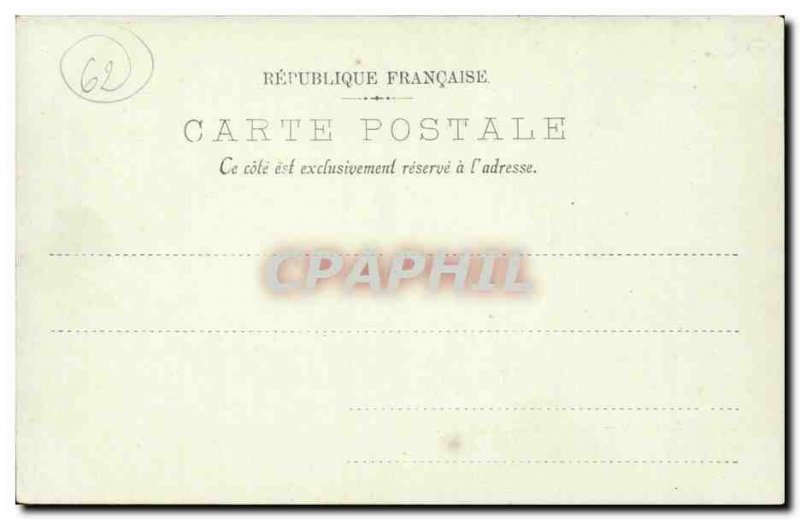 Calais - La Gare Maritime Old Postcard (boat train)