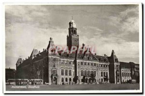Old Postcard Rotterdam Stadhuis