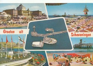 Netherlands Postcard - Groeten Uit Scheveningen/Holland - Ref TZ5457