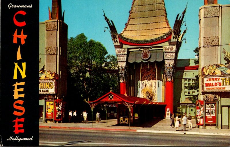 California Hollywood Grauman's Chinese Theatre