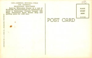 General Mitchell Field Air Terminal Milwaukee WI 
