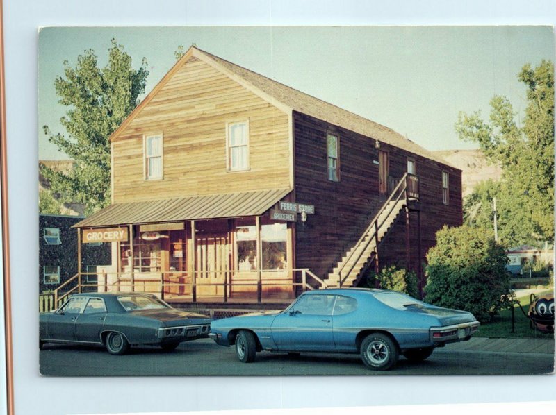 Postcard - The historic Ferris Store - Medora, North Dakota 