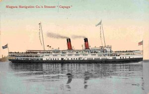 Steamer Cayuga Niagara Falls Navigation Canada 1910c postcard