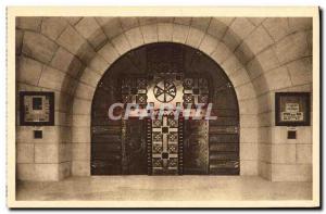 Old Postcard Douaumont La Porte d & # 39entree Chapel