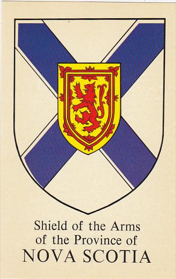 Canada Shield Of The Arms Of Province Of Nova Scotia