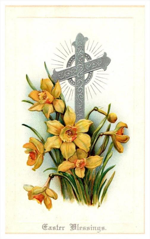 EASTER   Cross  flowers